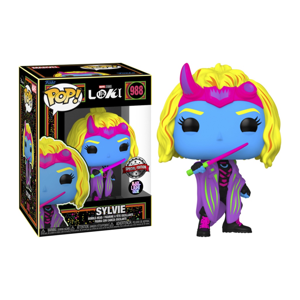 فنكو بوب مارفل -988- لوكي سيلفي بلاكلايت