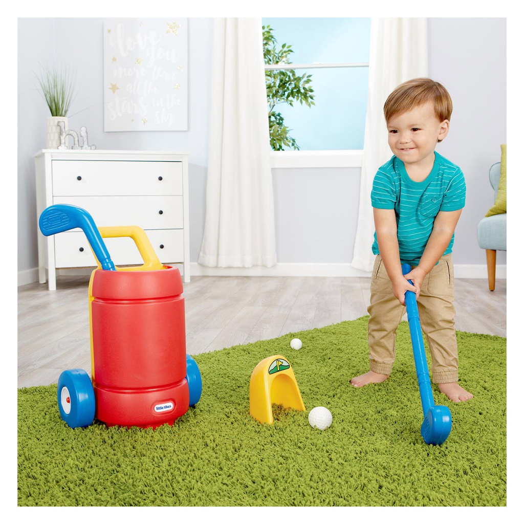 ليتل تايكس ايزي هيت مجموعة جولف  توت سبورتس + 3 كرات + 2 مضرب