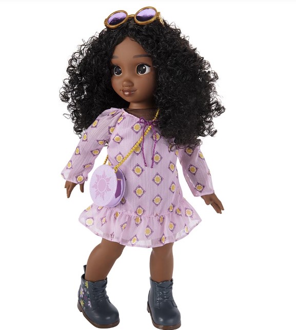 ديزني - مجموعة ألعاب إلي فاشن باك رابونزيل مستوحاة من دمية - 221121-AL