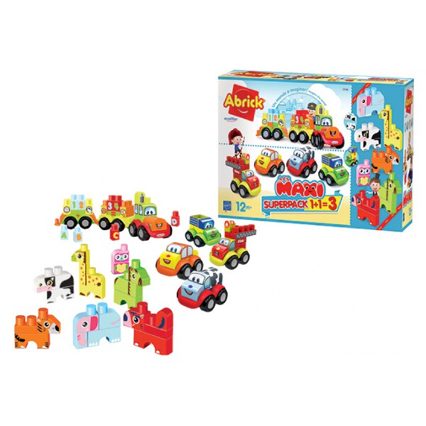 علبة ألعاب سوبر أبريك ليس ماكسي 3 في 1