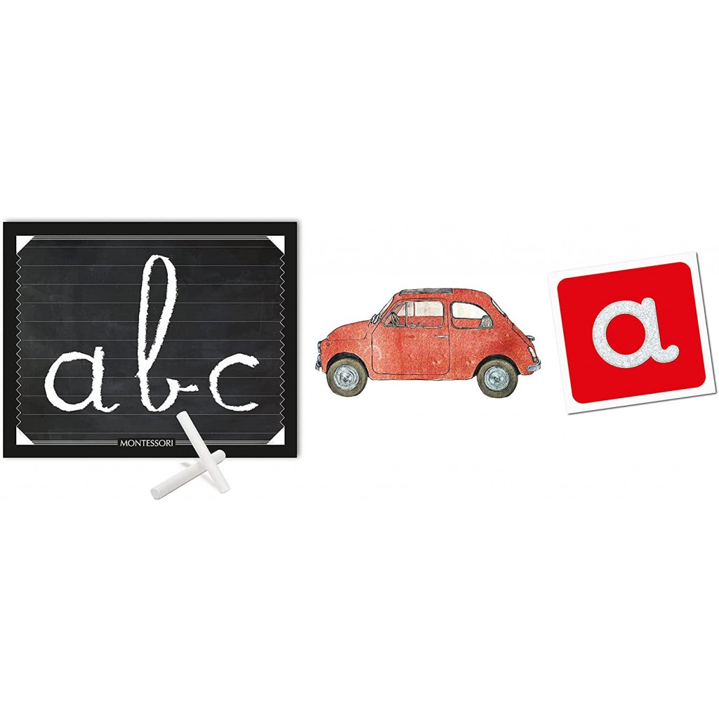 كلمنتوني - مجموعة تعليم الأحرف مع اشكال