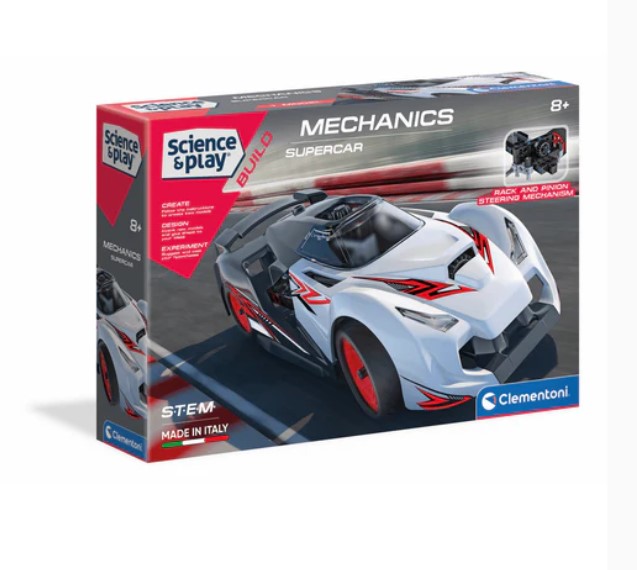 لعبة بناء السيارة الخارقة