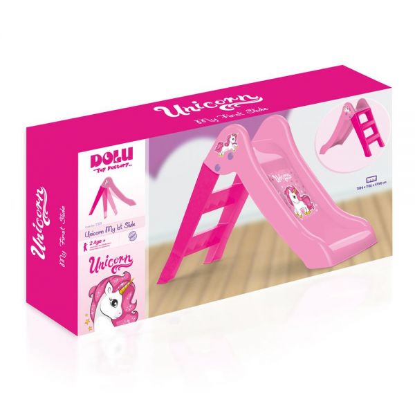 دولو زحليقة بناتي يونيكورن- وردي