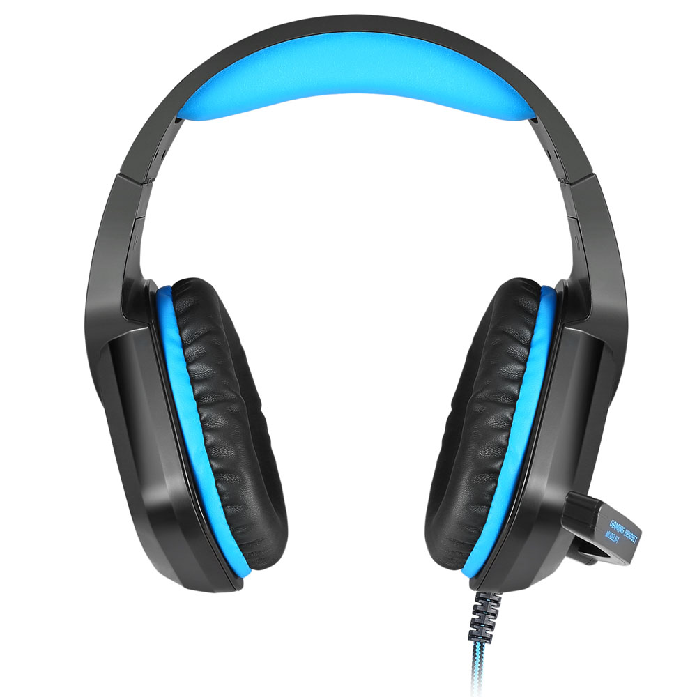 Kotion Gaming Headset H1 Black With Blue سماعة