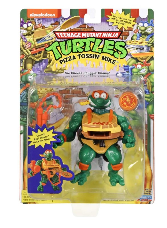 سلاحف النينجا مجسم شخصية بيتزا توسين مايك