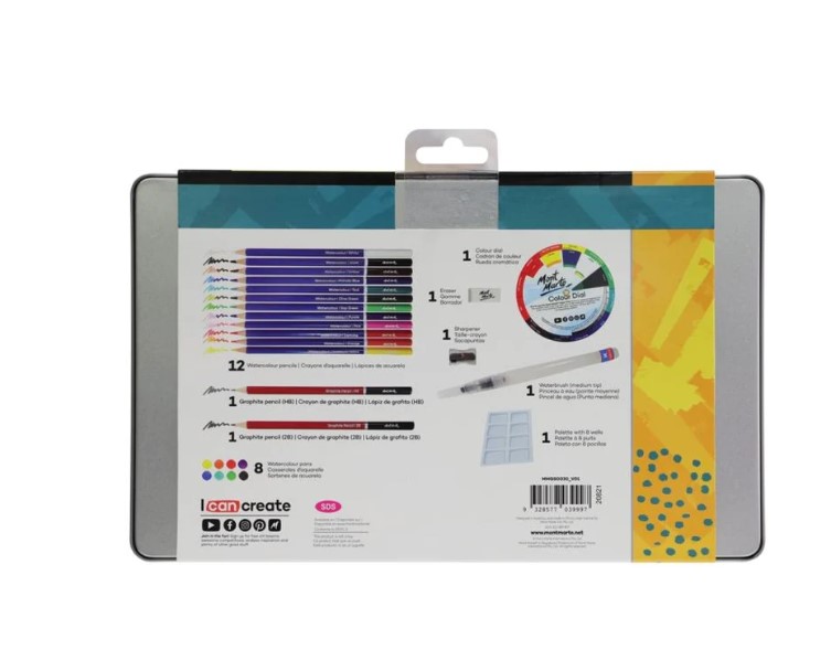 Mont Marte Watercolour Collection 27pc