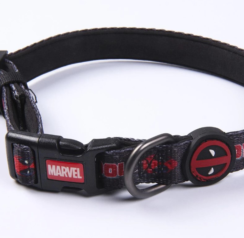 2800000839 COLLAR PREMIUM PARA PERROS M/L DEADPOOL