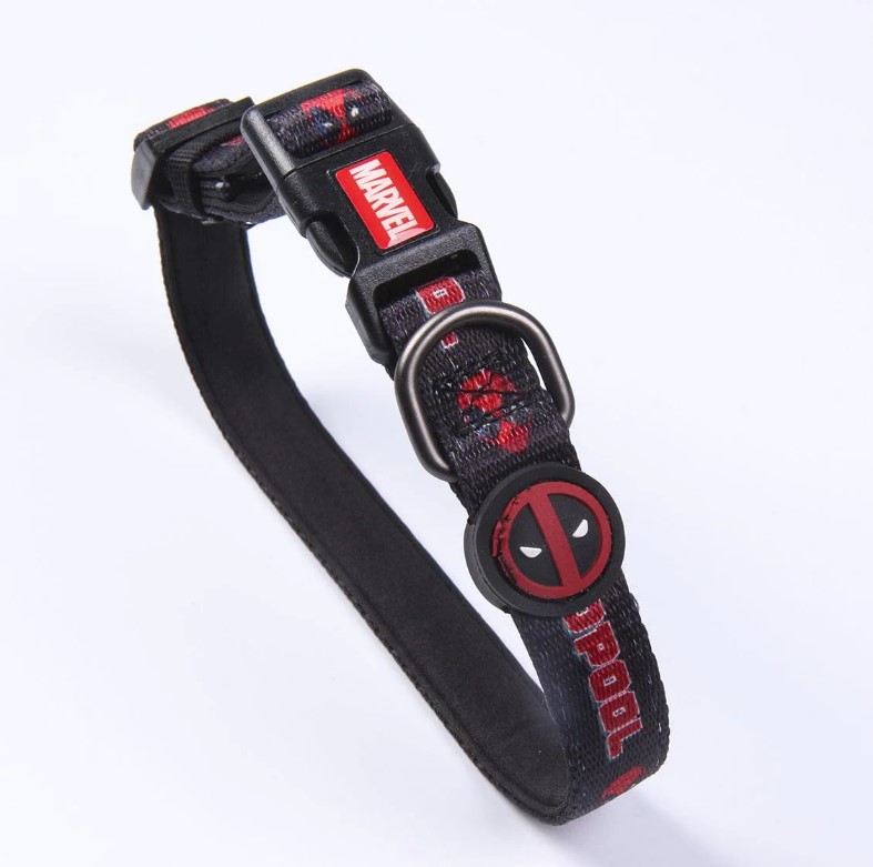 2800000837 COLLAR PREMIUM PARA PERROS XS/S DEADPOOL
