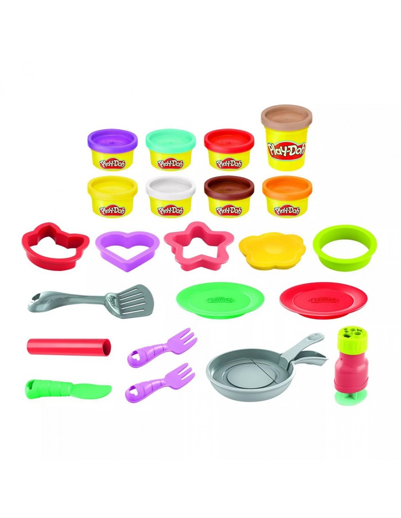  حضري فطورًا لذيذًا ومغذيًا: ضعي الفطائر في المقلاة ، اتركيه يقفز للخارج عند طهيها وتزيينها بالذوق والخيال