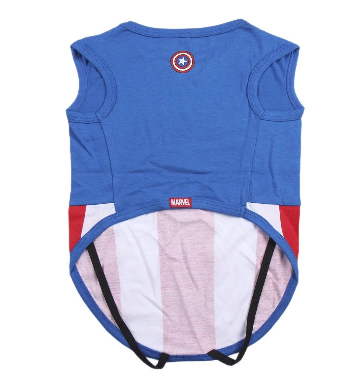 2800000579 DOG T-SHIRT SINGLE JERSEY AVENGERS تي شيرت كلب جيرسي واحد من كابتن أمريكا AMERICA