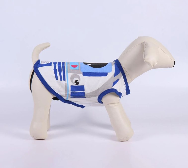2800000607 DOG T-SHIRT SINGLE JERSEY STAR WARS R2-D2