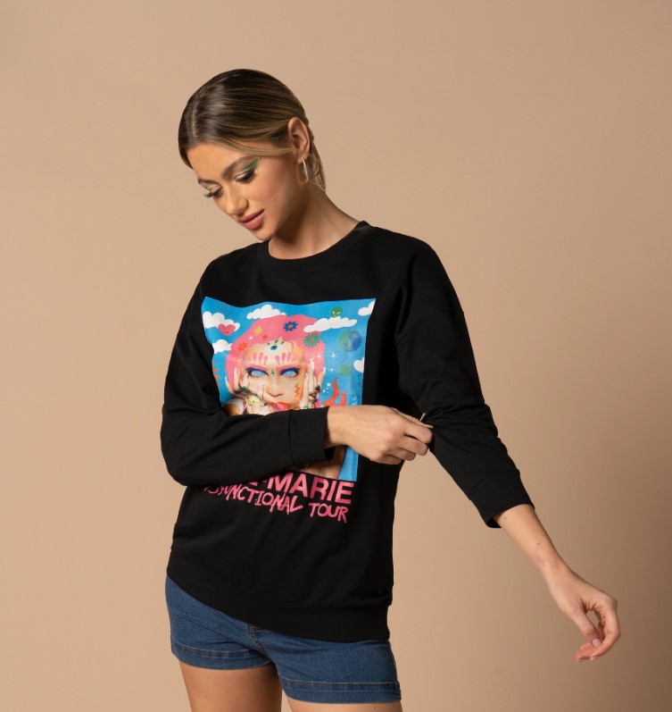 سويت تي شيرت آن ماري للسيدات