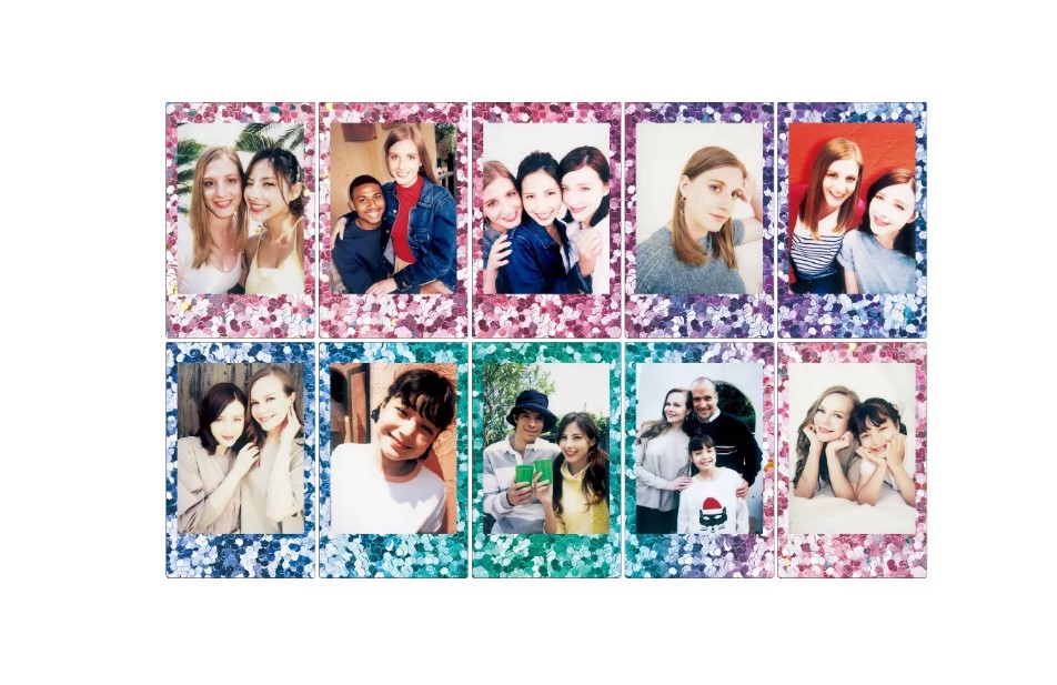 فوجي فيلم انستاكس ميني كونفيتي فيلم فوري - 10 ورقة