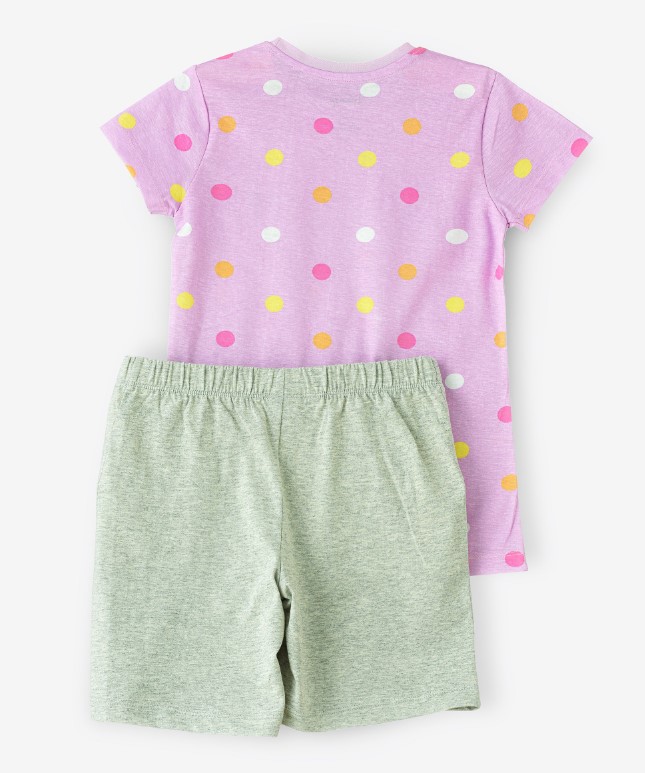 طقم بجامة شورت للبنات من ليلو وستيتش