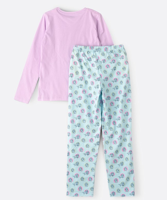 طقم بجامة فروزن بناتي