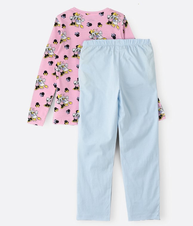 طقم بجامة ديزني ميكي ماوس للبنات آند فريندز