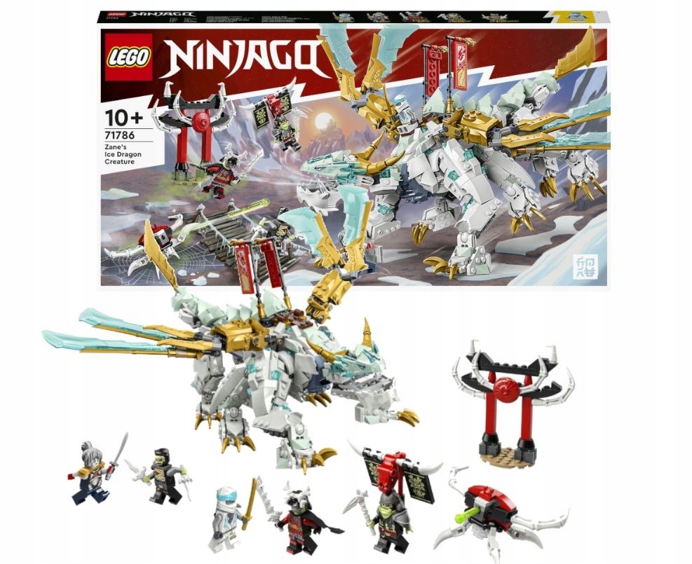 ليغو نينجاجو -زانيس مخلوق تنين الثلج