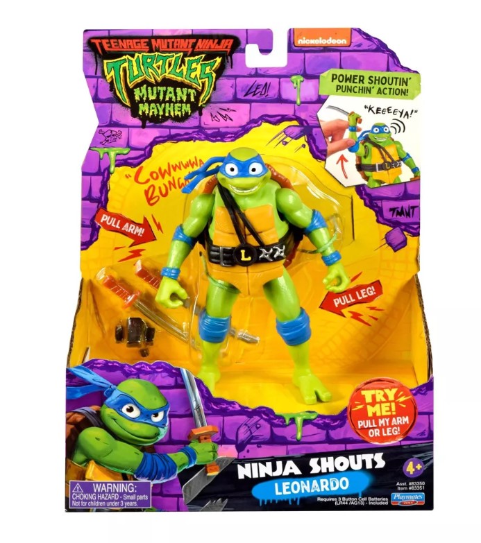 سلاحف النينجا شخصية موتانت مايم -ليوناردو