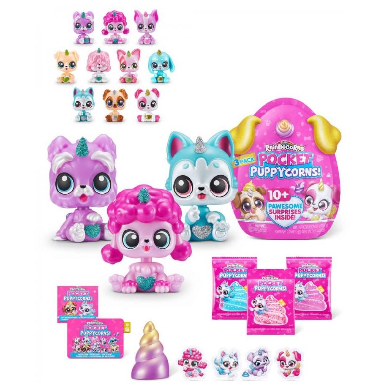 دمية رينبوكورنز الجيب 10 مفاجأة