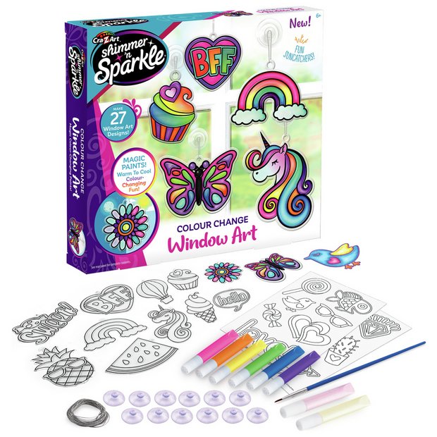 شيمر سباركل - فن تزيين النافذة