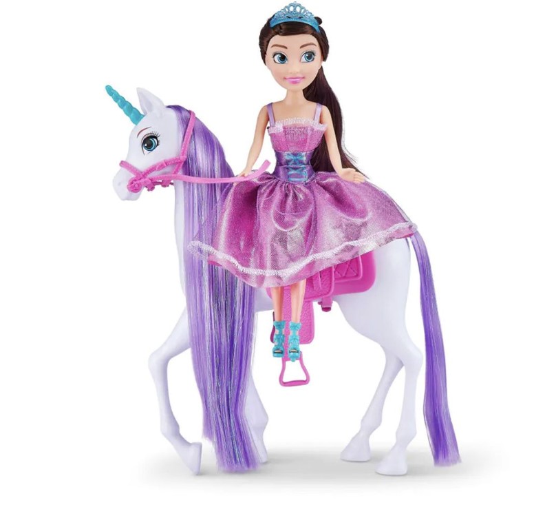 زورو مجموعة لعب دمية الاميرة مع اليونيكورن