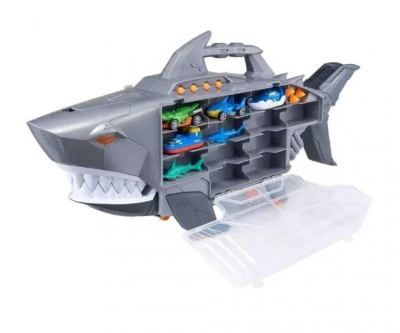شاحنة القرش  مع مجموعة العاب