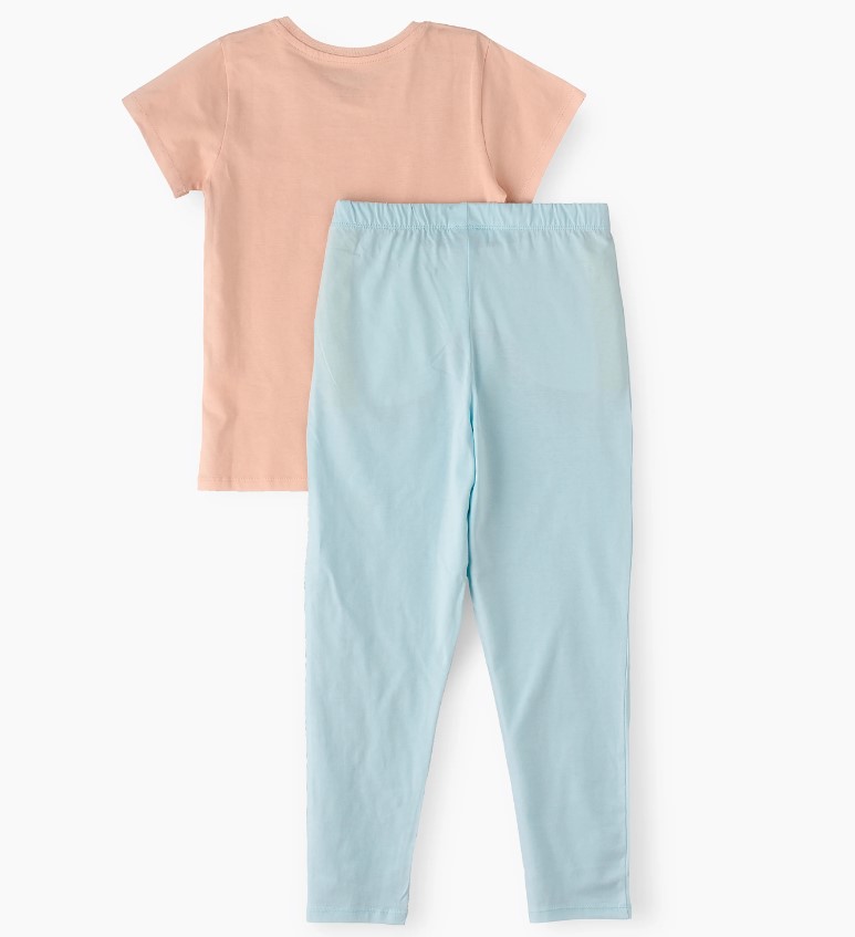 طقم بجامة بناتي سنوبي