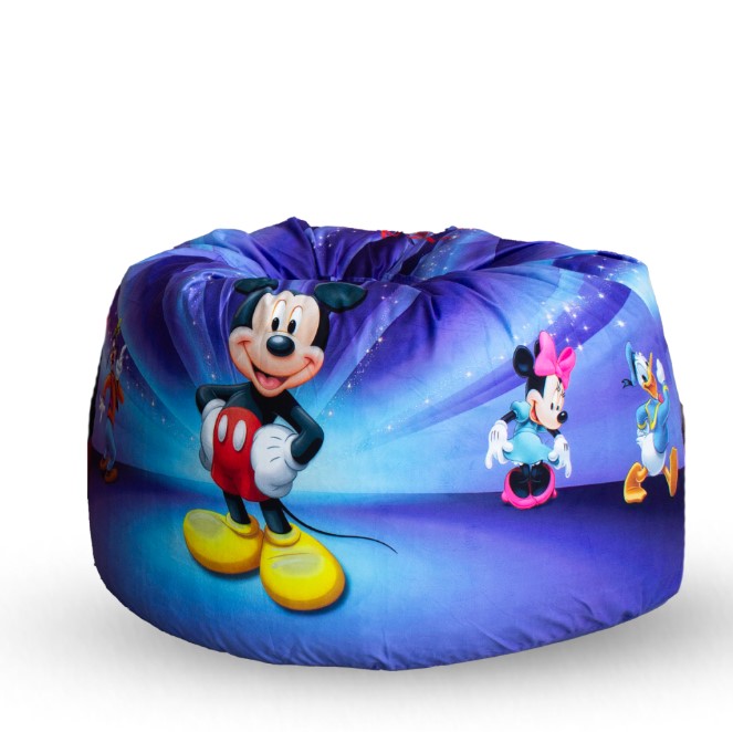 مقعد بين باج ميكي ماوس وسط- مخمل