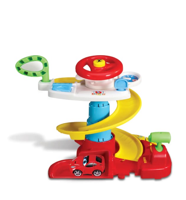  بي جونيور جونيور فيراري داش آند درايف سيتي 3 في 1