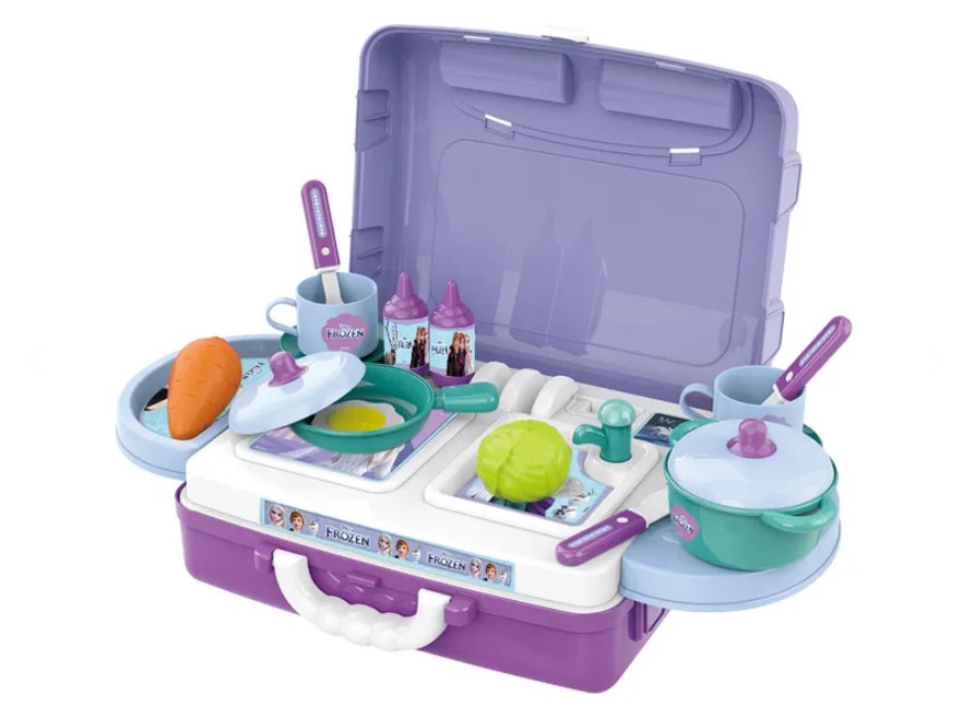 ديزني - حقيبة لعب المطبخ فروزن