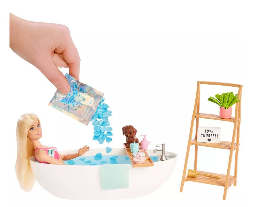 Barbie®️ Soap Confetti Bath Playset - Blonde