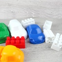 مجموعة بناء وتركيب بأجزاء سيارات-154قطعة