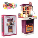 طقم مطبخ رش الشيف الموهوب 75 سم ضوء-موسيقى 64 قطعة