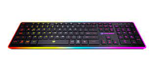 لوحة المفاتيح فانتر / مفاتيح المقص / 8 تأثيرات الإضاءة الخلفية / 19 مفتاحًا مضادًا للتشوه