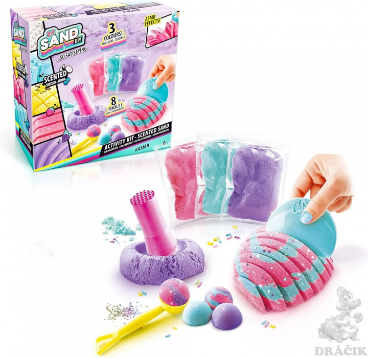 مجموعة ألعاب كانال تويز سو ساند المعطرة الحسية