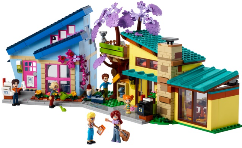 ليجو منازل عائلة أولي وبيزلي