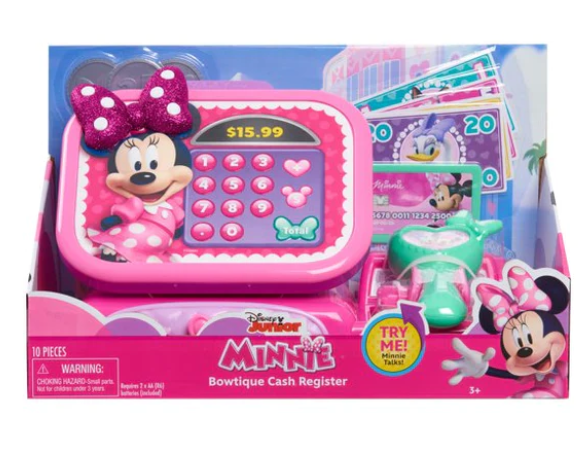 ميني ماوس ماكينة تسجيل المدفوعات النقدية