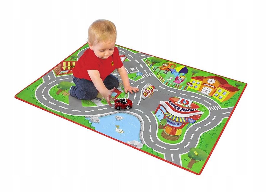 سجادة مع فيراري-بي جونيور سيتي 100×70سم