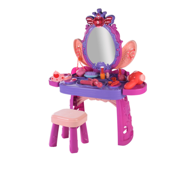 طاولة تسريحة اطفال مؤثرات ضوئية وصوتية -36اكسسوارات