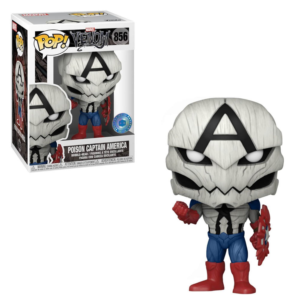POP Marvel: Comics- Poison Captain America (Exc)