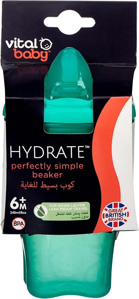 مرطب فايتال بيبي دورق بسيط للغاية