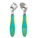 Vital Baby® NOURISH™ big kid cutlery (2pk) - pop