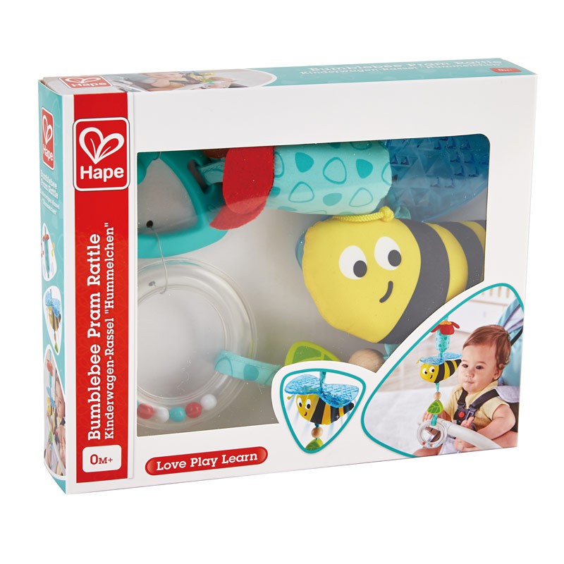 Bumblebee Pram Rattle E0022