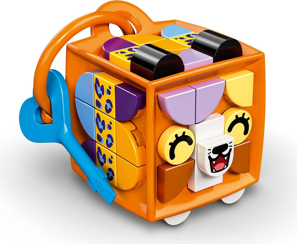 تعليقة حقيبة مكعب ليوبارد من ليقو