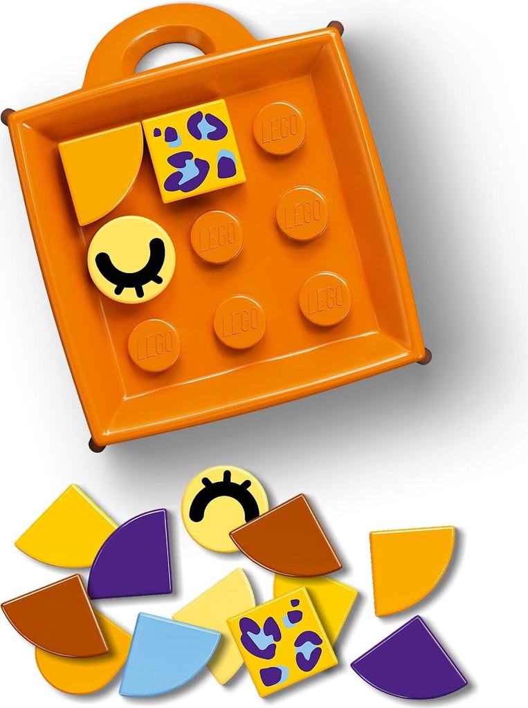 تعليقة حقيبة مكعب ليوبارد من ليقو