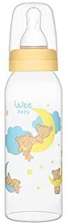 زجاجة رضاعة كلاسيكية من البولي بروبيلين من وي بيبي 250 مل - قطعة واحدة