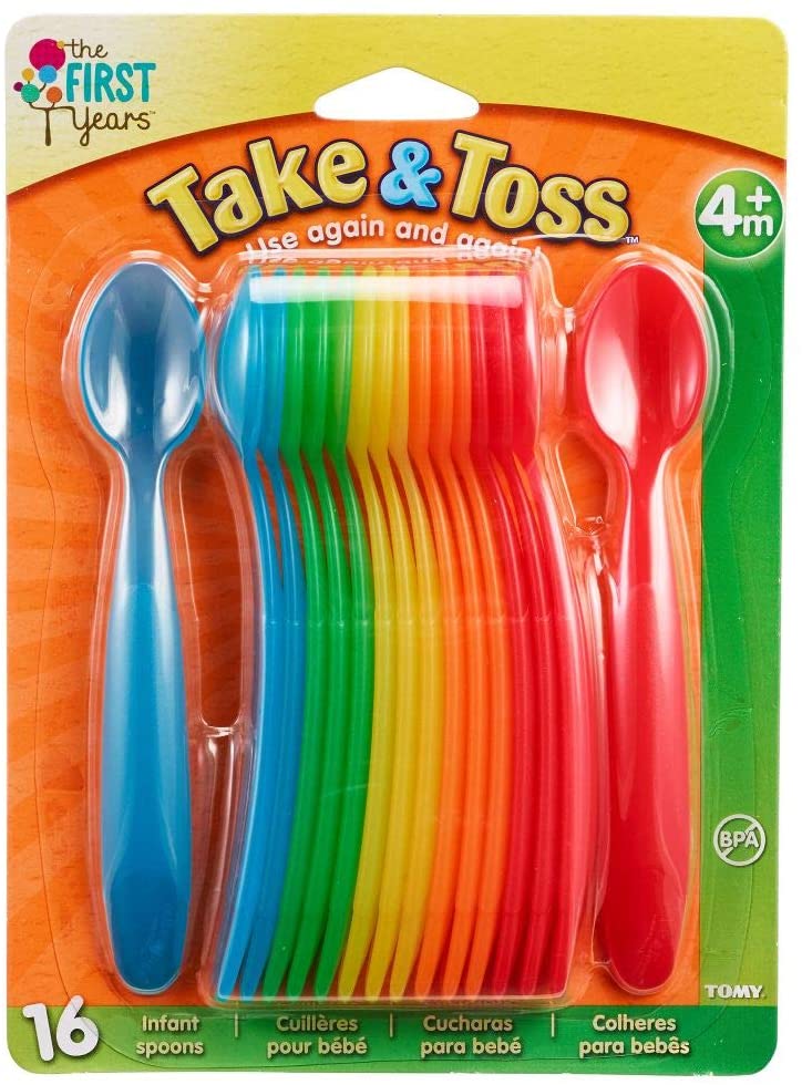 16 Take &amp; Toss ?  Infant Spoons