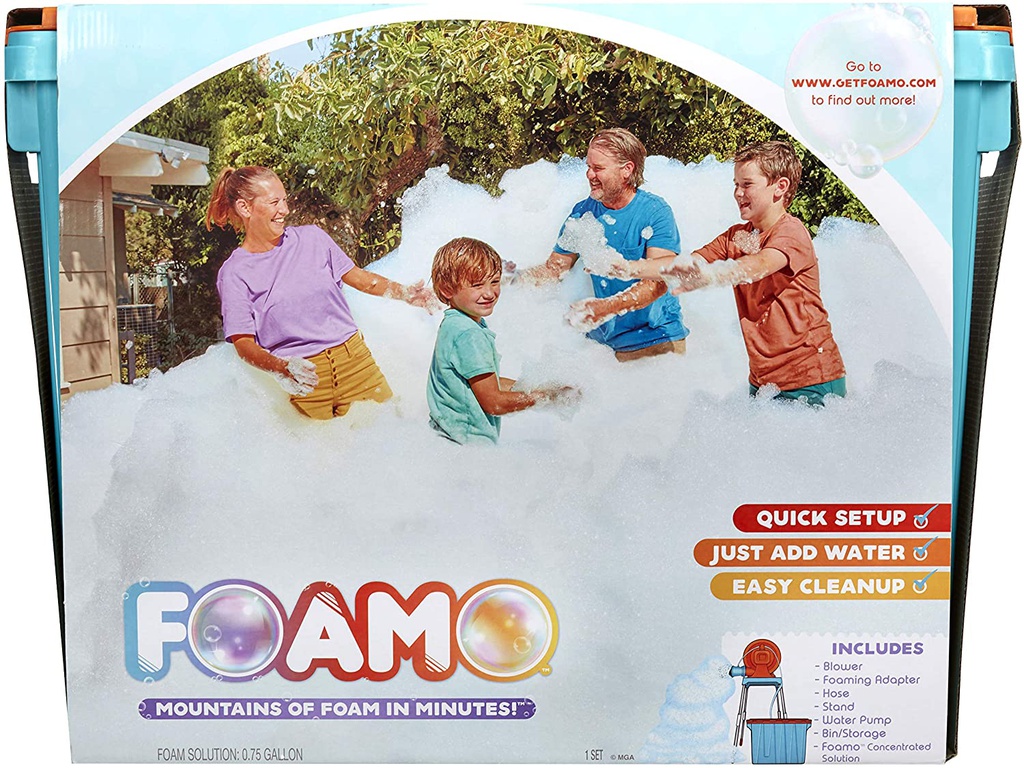 جهاز لعمل رغوة فوم  لأعياد الميلاد أو الاحتفالات أو أي يوم تريد فيه حفلة إسفنجية رائعة، لون أبيض من ليتل تايكس  