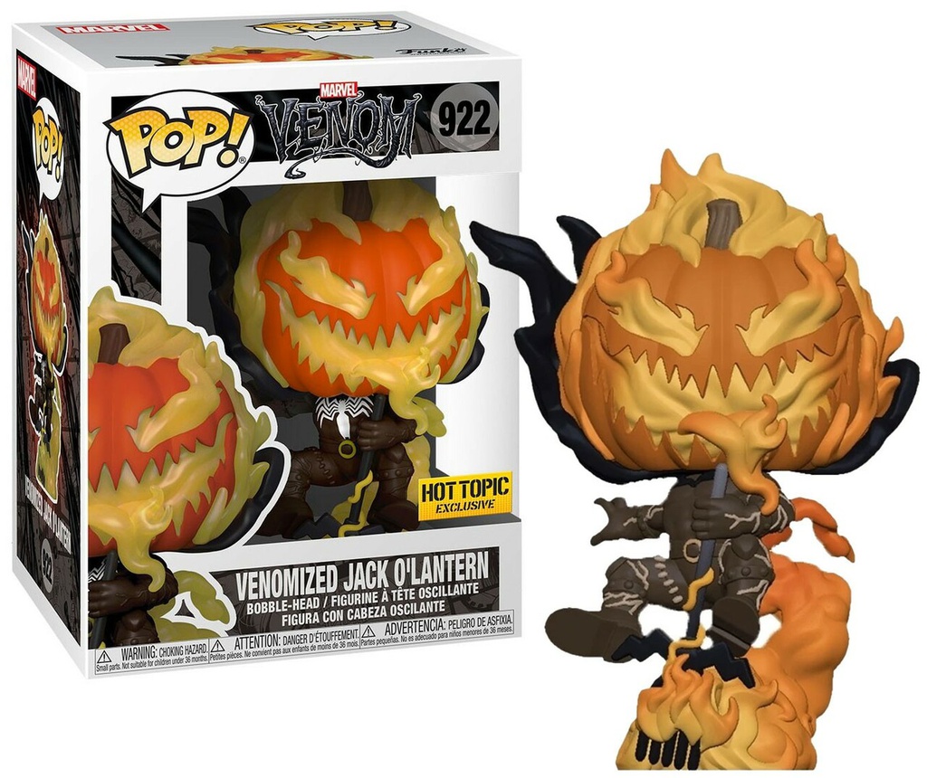 Funko Pop Marvel Venom-922 - Venomized Jack Ollantern