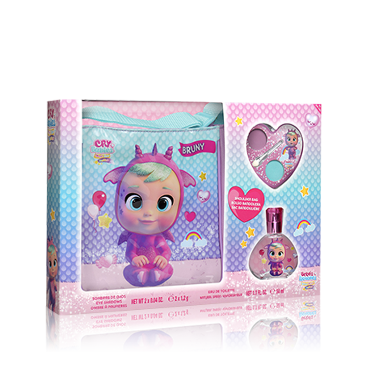Cry Babies bag + eye shadow